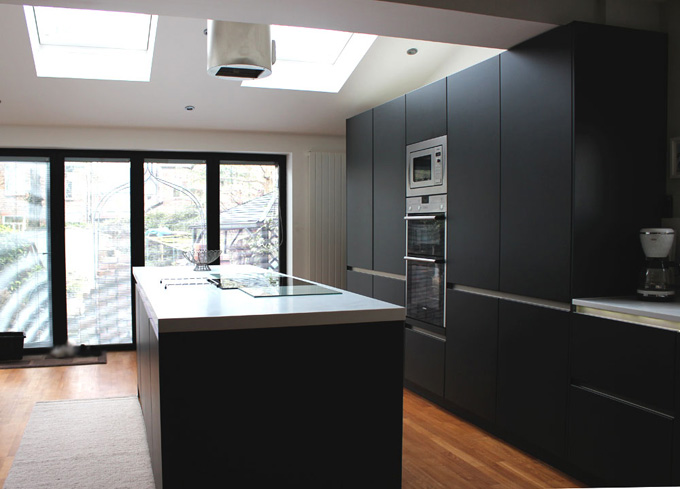 Schuller Matt Anthracite for a customer in Manchester 6