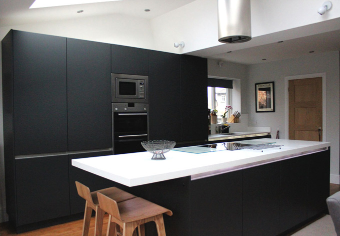 Schuller Matt Anthracite for a customer in Manchester