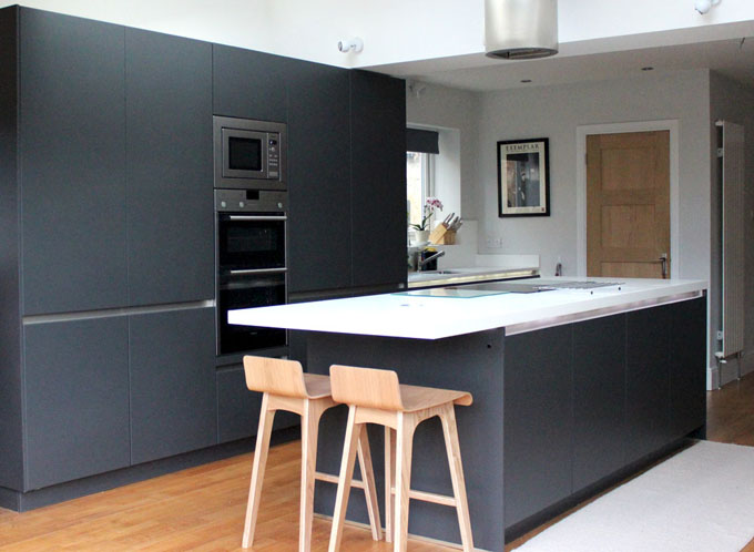 Schuller Matt Anthracite for a customer in Manchester