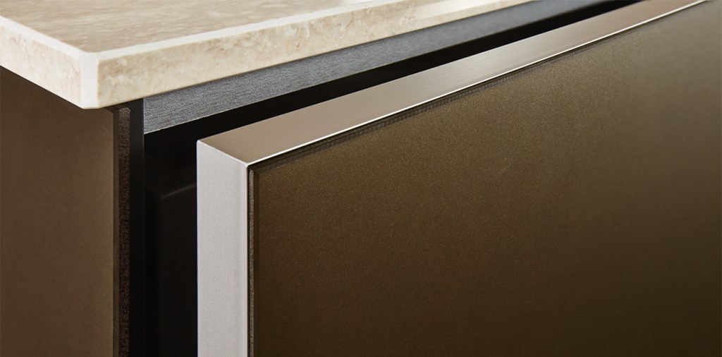 NEW - Next125 Kitchens NX 902 Glass Line Bronze matt metallic 2