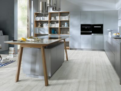 Schuller Next 125 kitchens - NX 500 Stone grey satin handle-less - 1