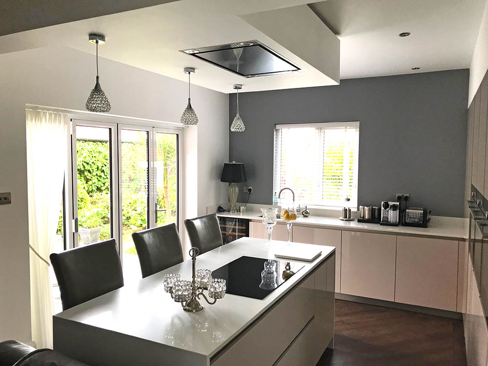 Schuller Uni Sand Grey Gloss German Kitchen in Lytham St Annes