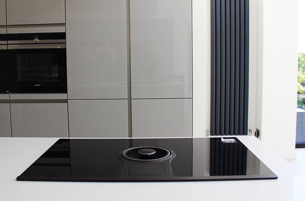 designer german kitchen and designer AEG hob