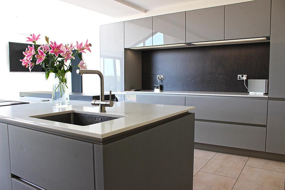 Schuller designer german kitchen and House Extension in Lancashire