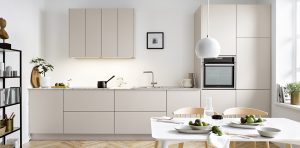 Schuller Siena L212M Sand grey matt velvet