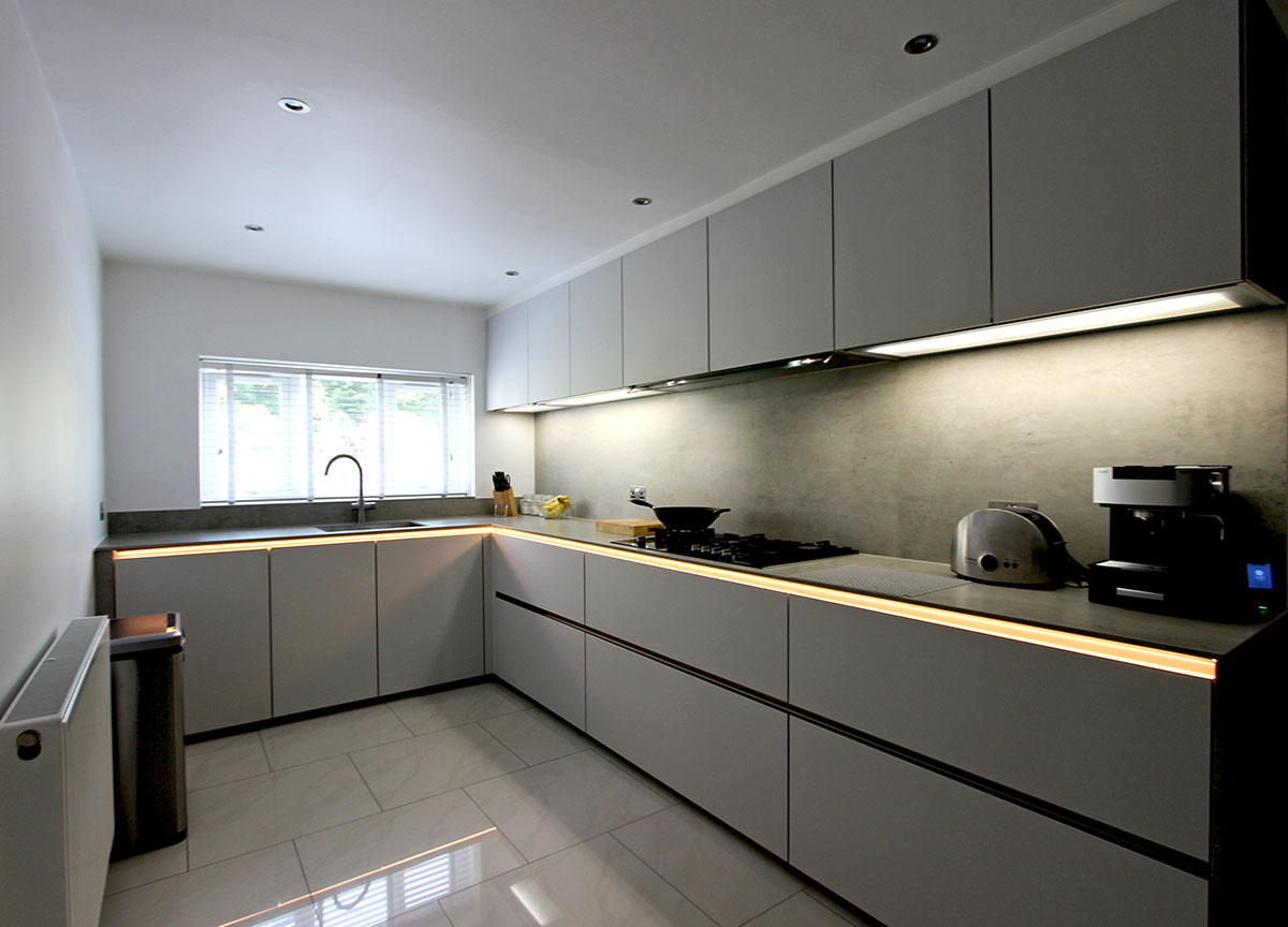 Schuller Concrete Ceramic Kitchen Salford, Manchester - German