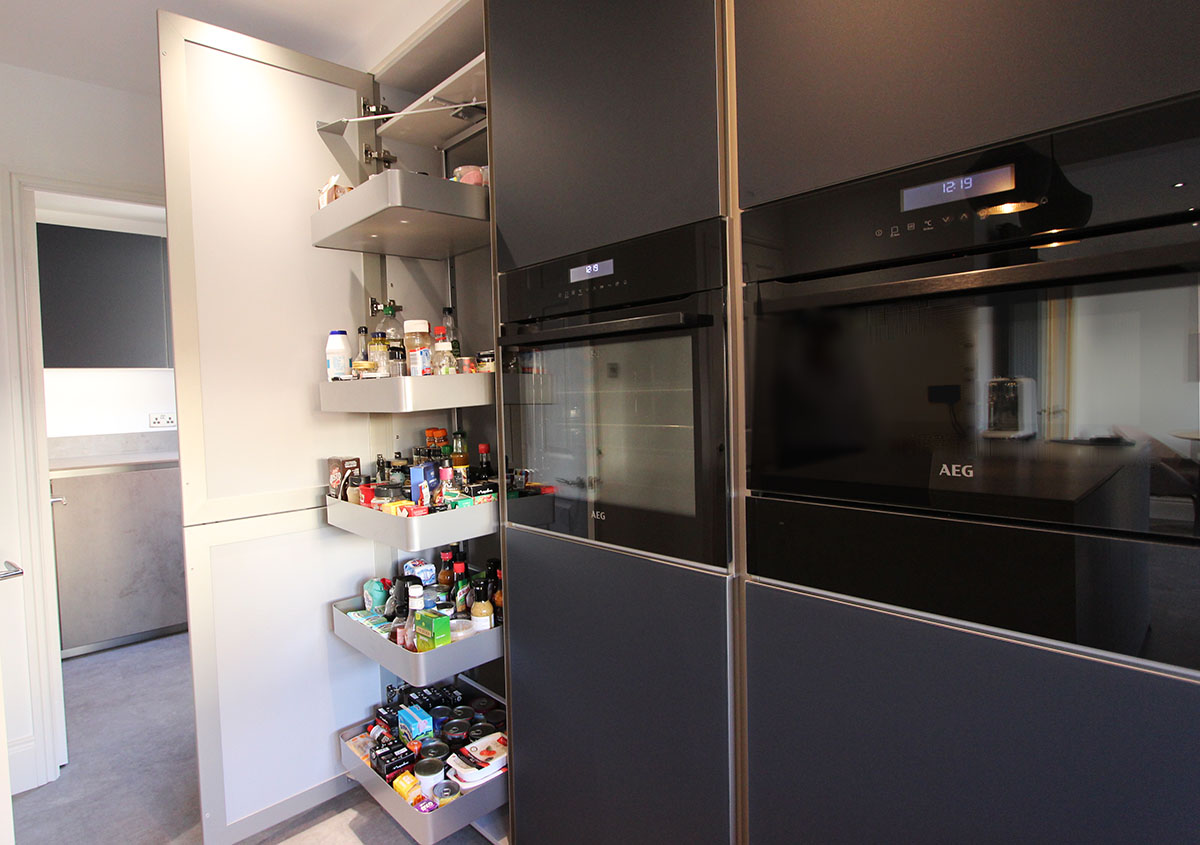 Next 125 Kitchen with Pull Out Larder Storage