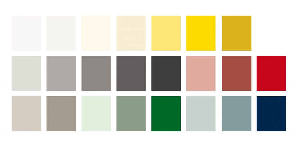 Schuller Colour Concept Choices