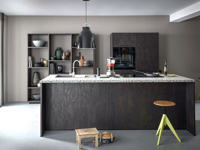 Schuller-Linea-K799-Flamed-oak-black-island