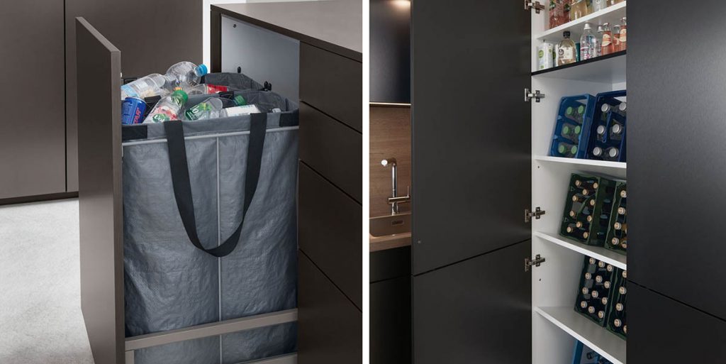 Schuller Cortina Titanium Metallic - clever storage